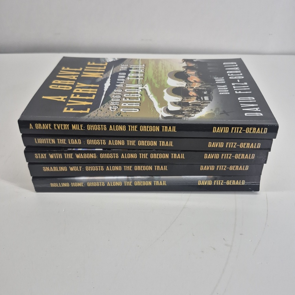 GHOSTS ALONG THE OREGON TRAIL Series Books 1-5 by David Fitz-Gerald 2024